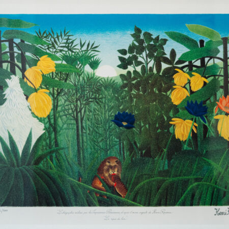 Henri Rousseau - Le repas du lion